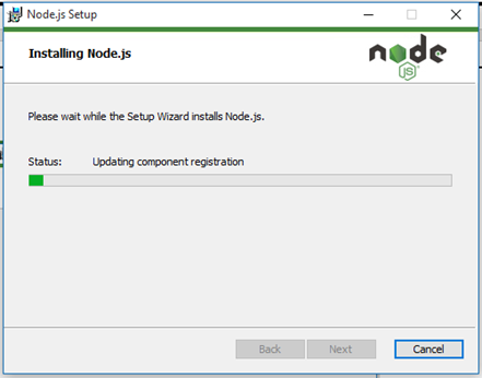 installing node js