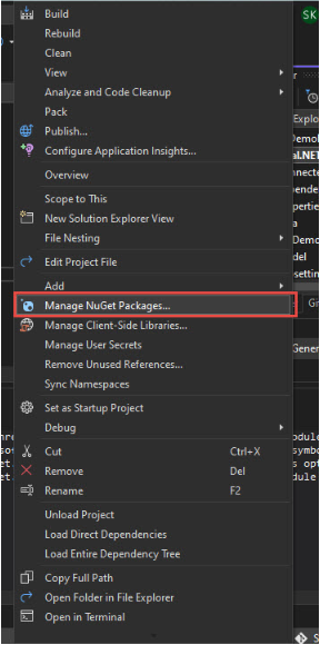 manage nuget packages