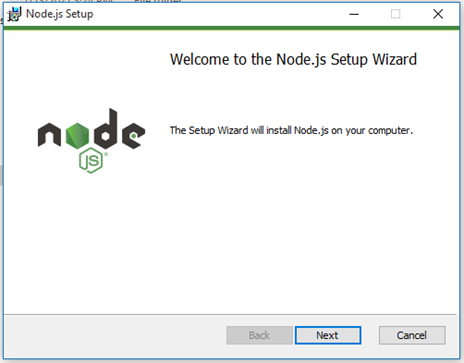 node js setup next
